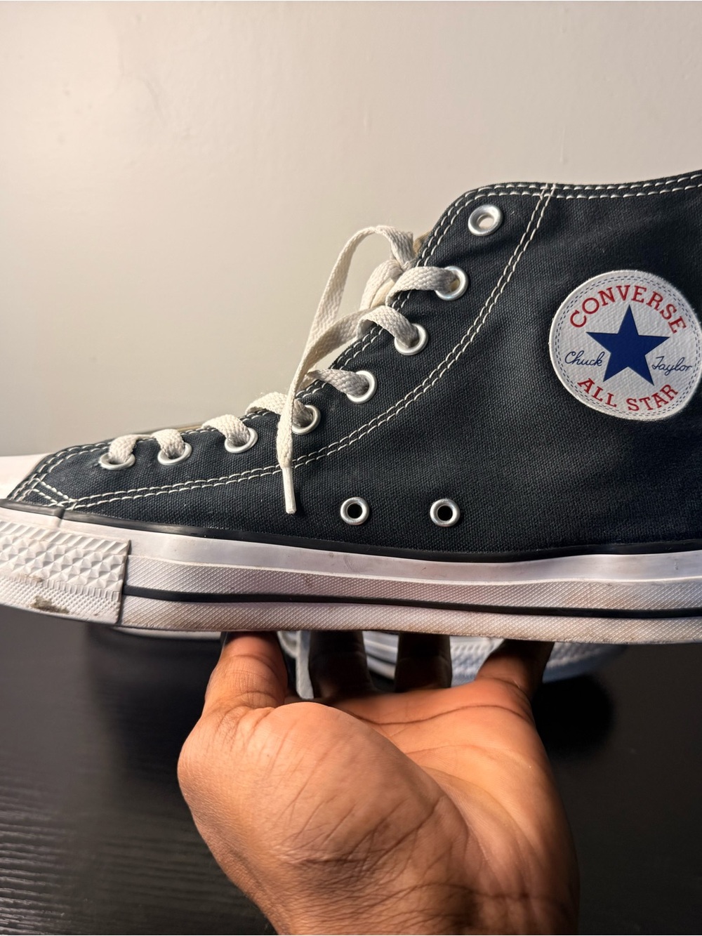Converse Chuck Taylor All Star High-Top Sneakers in Black